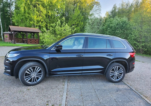 Skoda Kodiaq cena 159000 przebieg: 66000, rok produkcji 2021 z Gdańsk małe 781